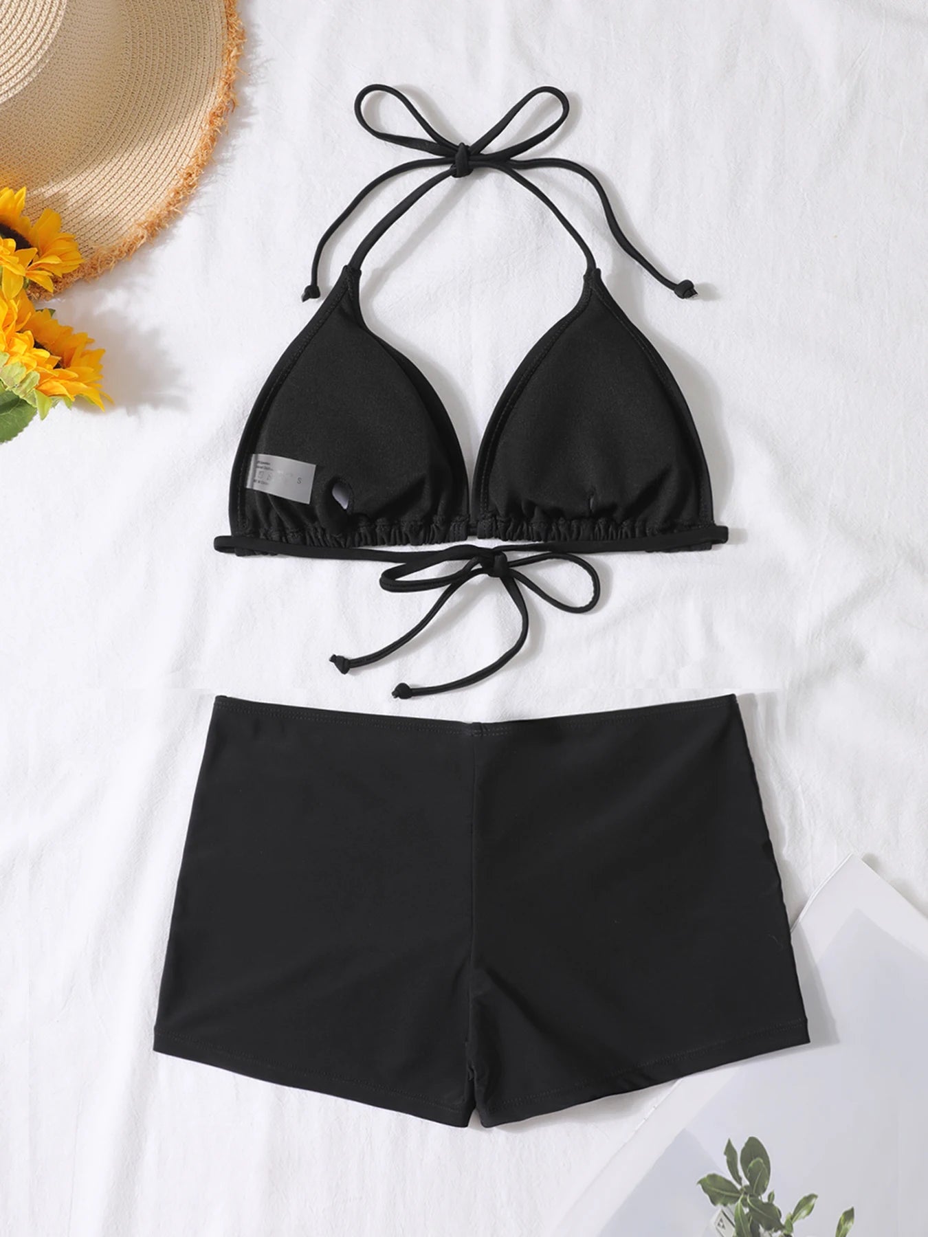 High-Waist Two-Piece Bikini