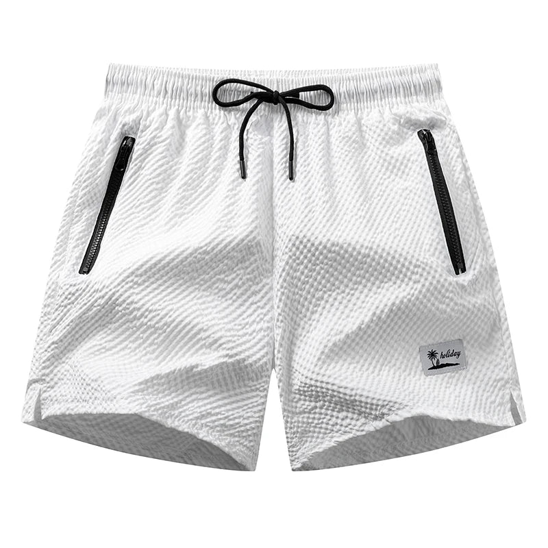 Seersucker Beach Shorts