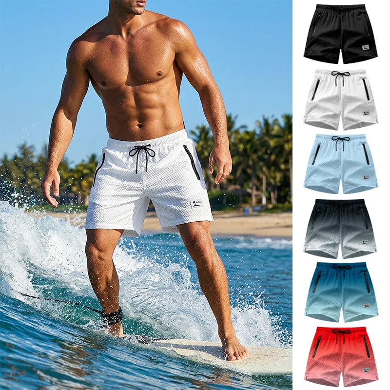 Seersucker Beach Shorts