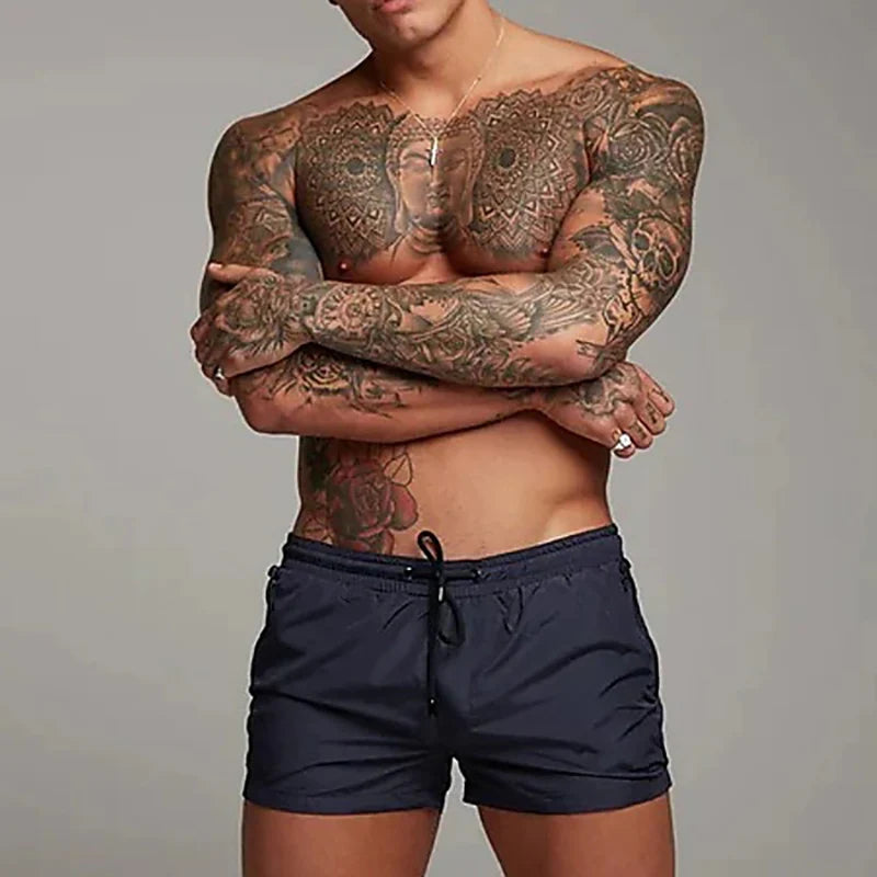 Sport Swim Trunks with Mesh Liner