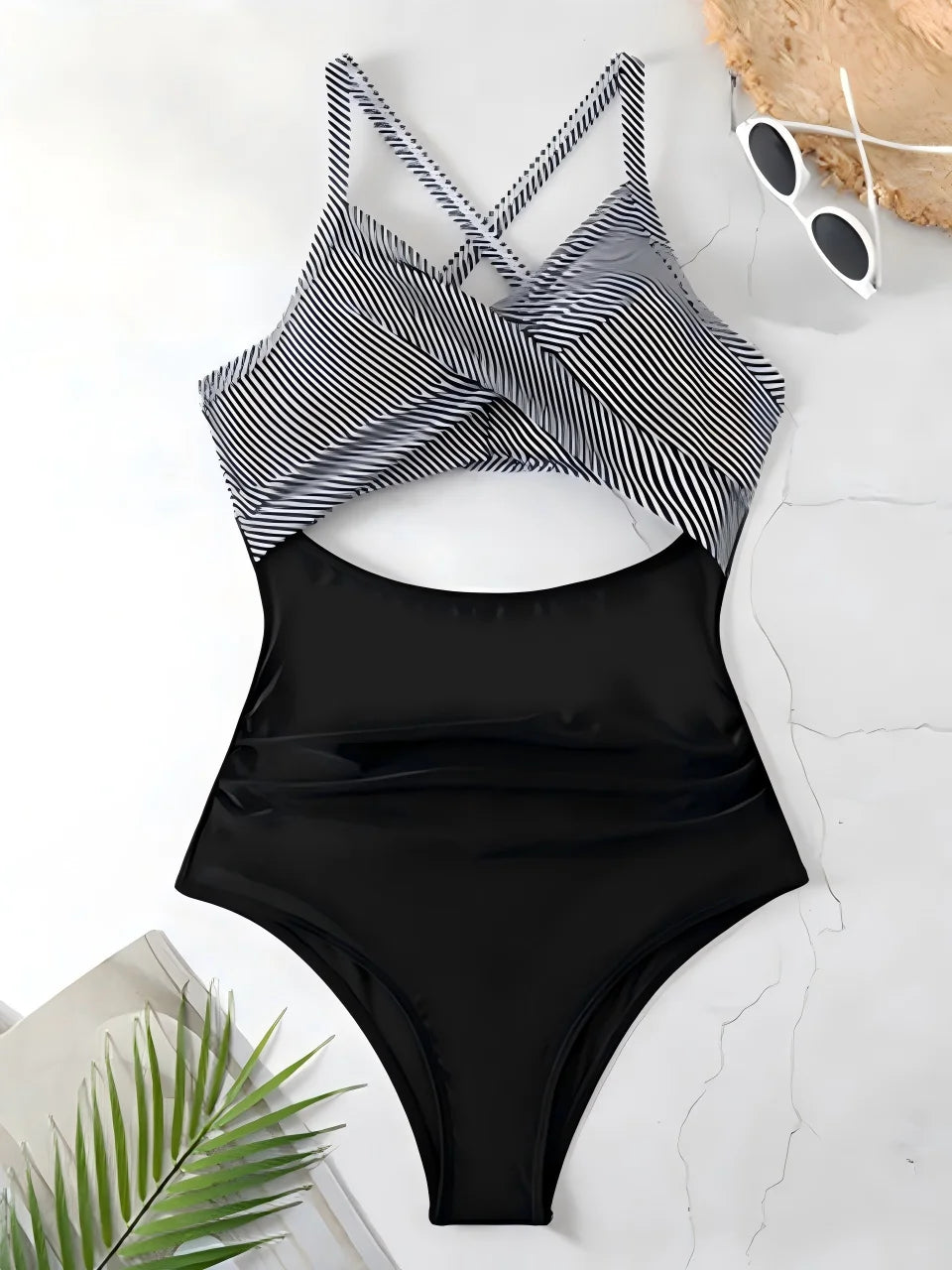 Ruched One-Piece Swimsuit