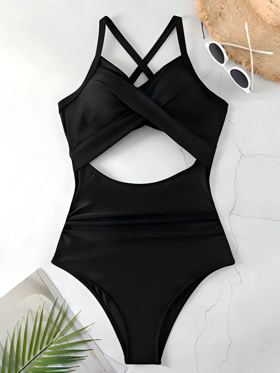 Ruched One-Piece Swimsuit