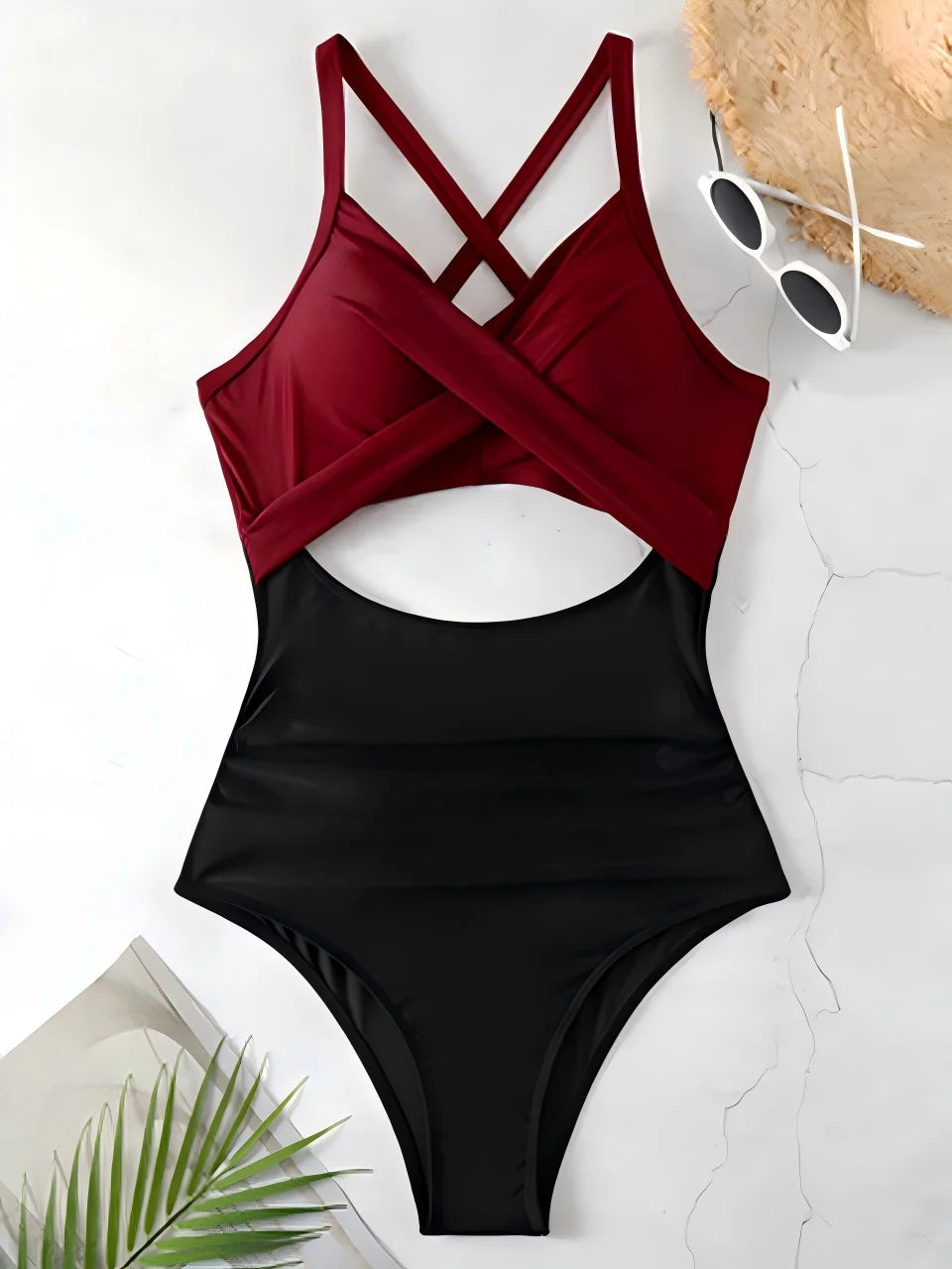 Ruched One-Piece Swimsuit