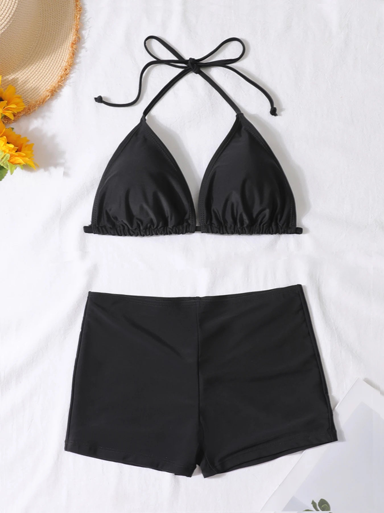 High-Waist Two-Piece Bikini