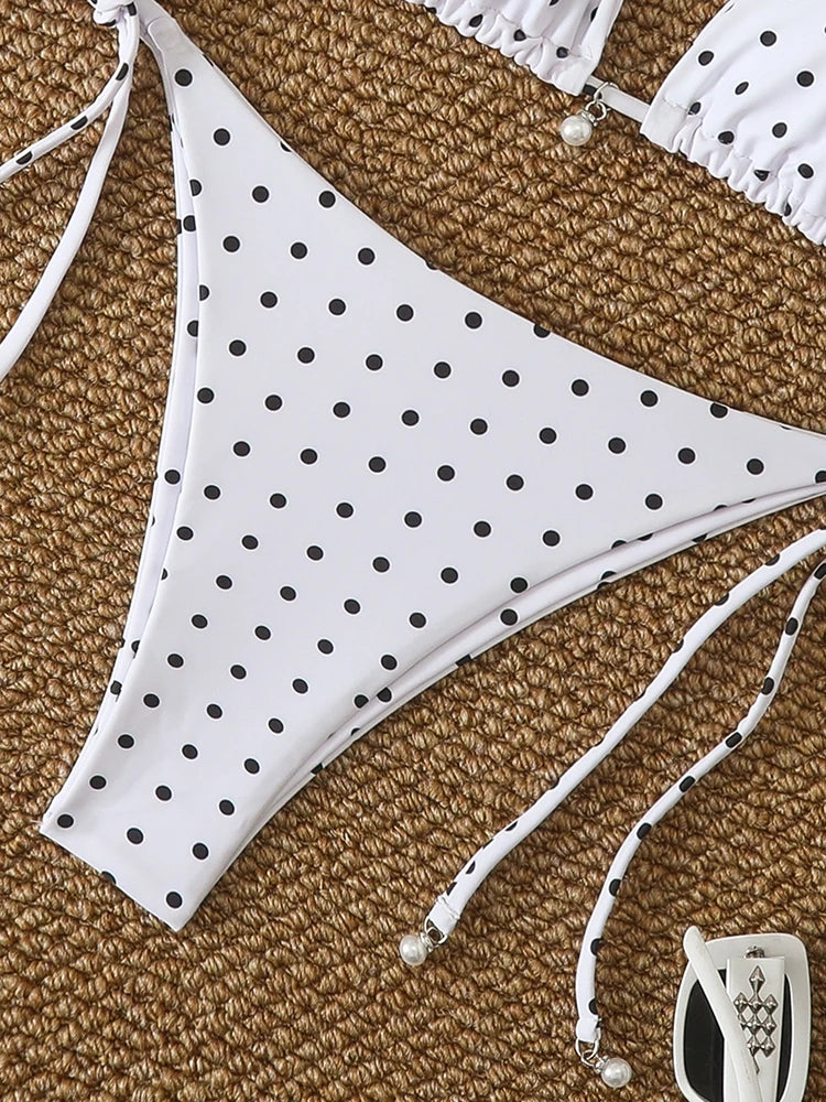 Pearl Dot Micro Bikini Set