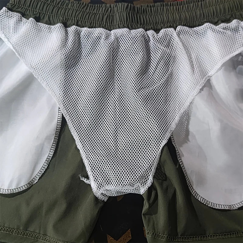 Sport Swim Trunks with Mesh Liner