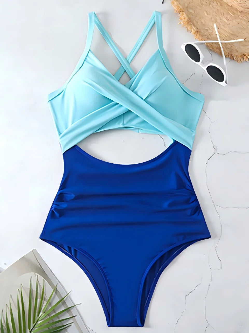Ruched One-Piece Swimsuit