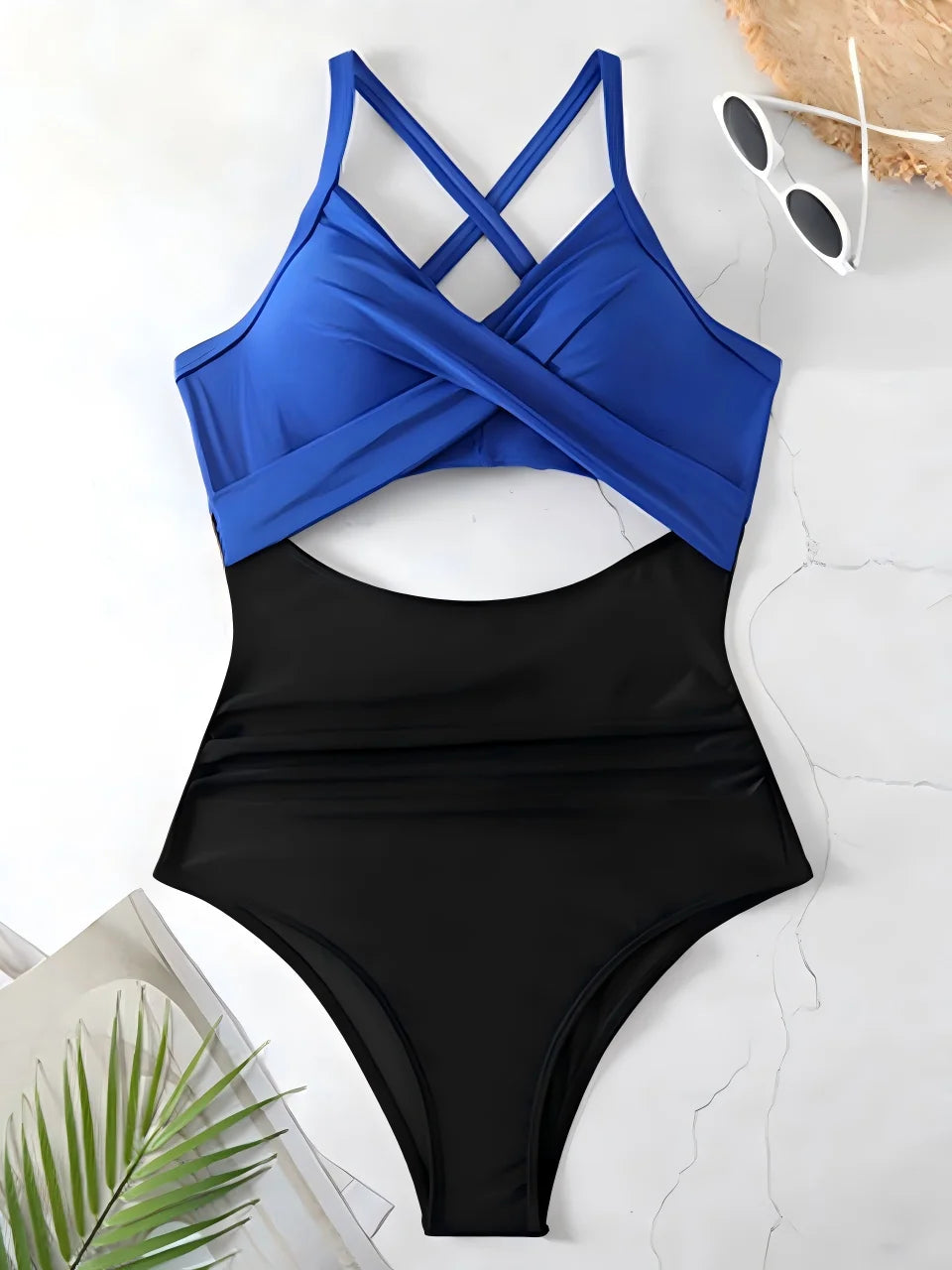 Ruched One-Piece Swimsuit