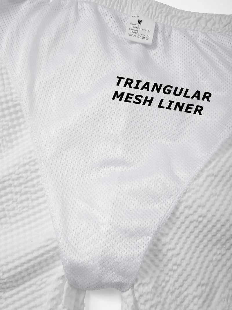 Seersucker Beach Shorts