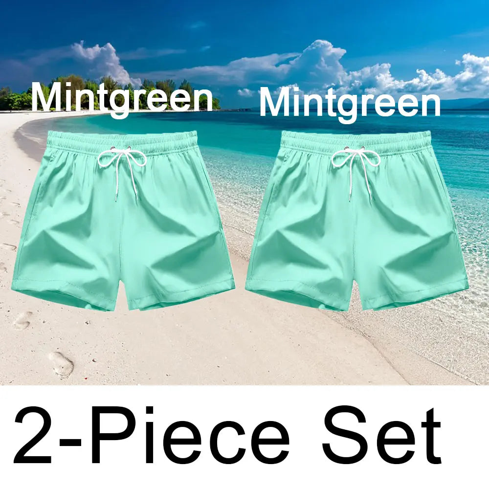 Surf Board Shorts with Drawstring