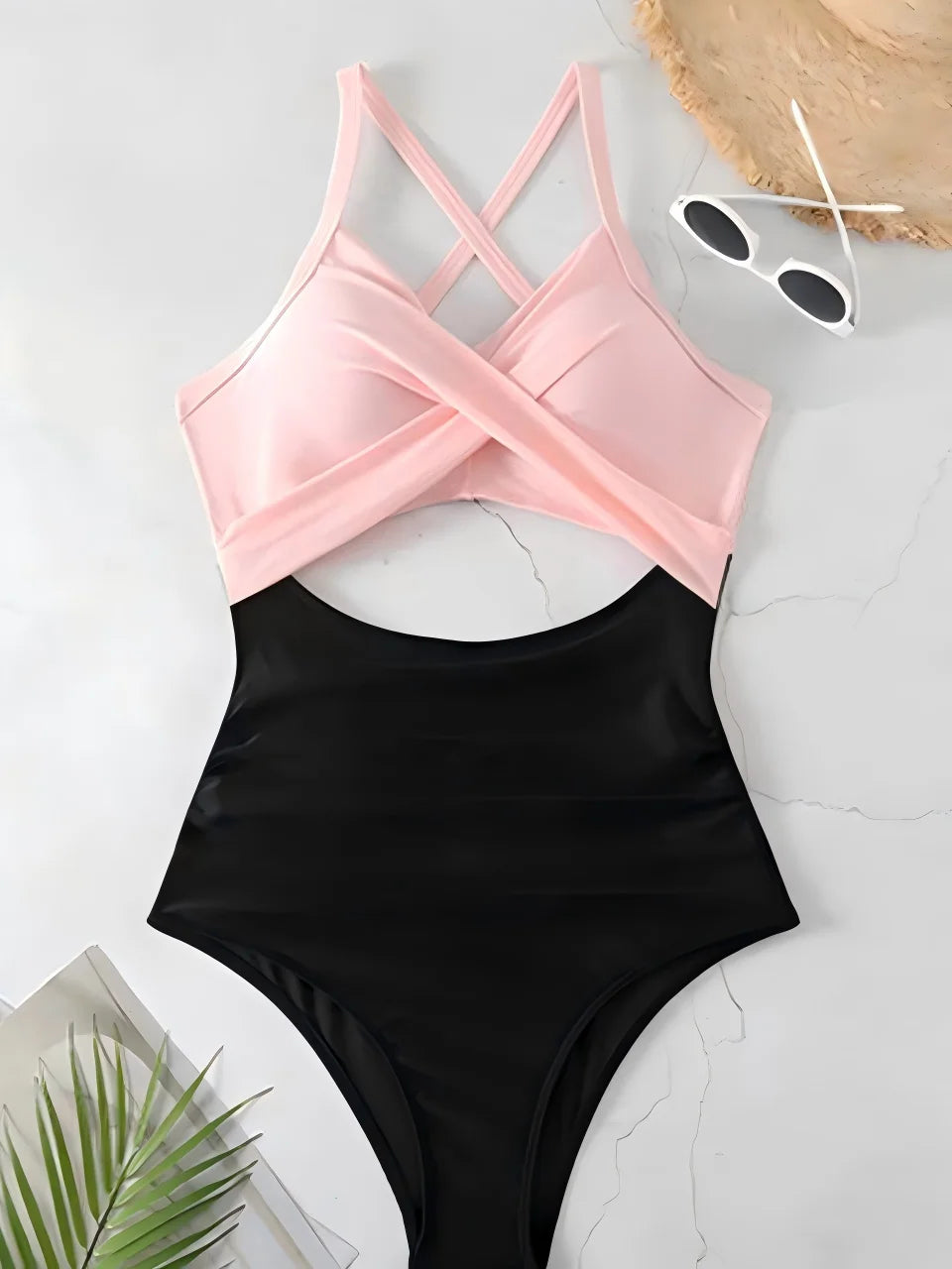 Ruched One-Piece Swimsuit