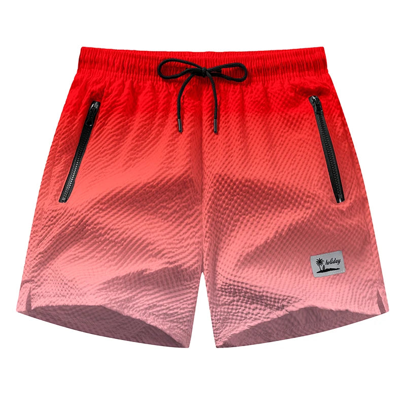 Seersucker Beach Shorts