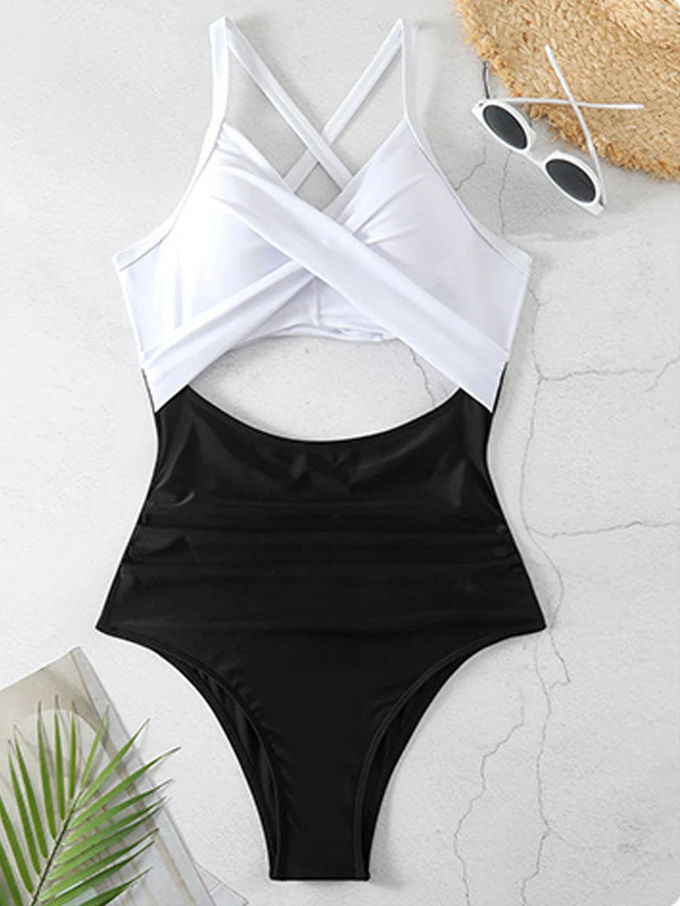 Ruched One-Piece Swimsuit
