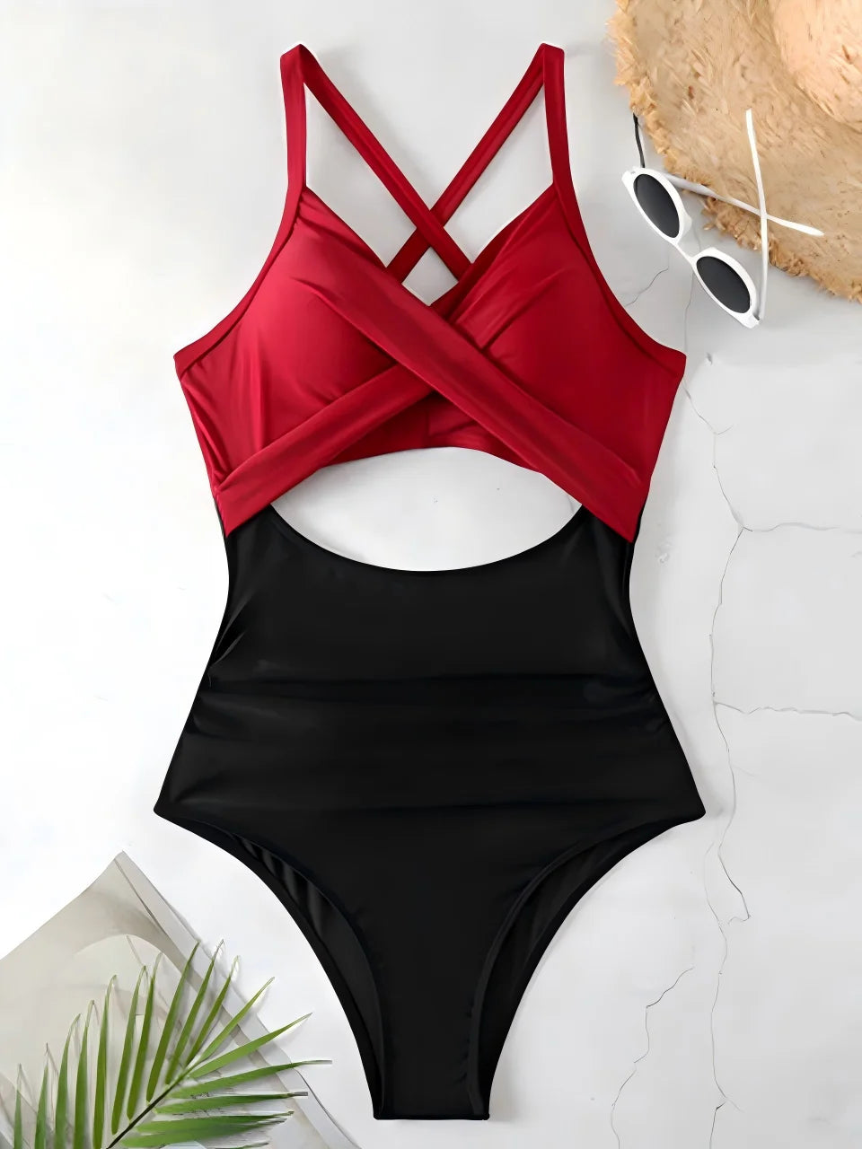 Ruched One-Piece Swimsuit