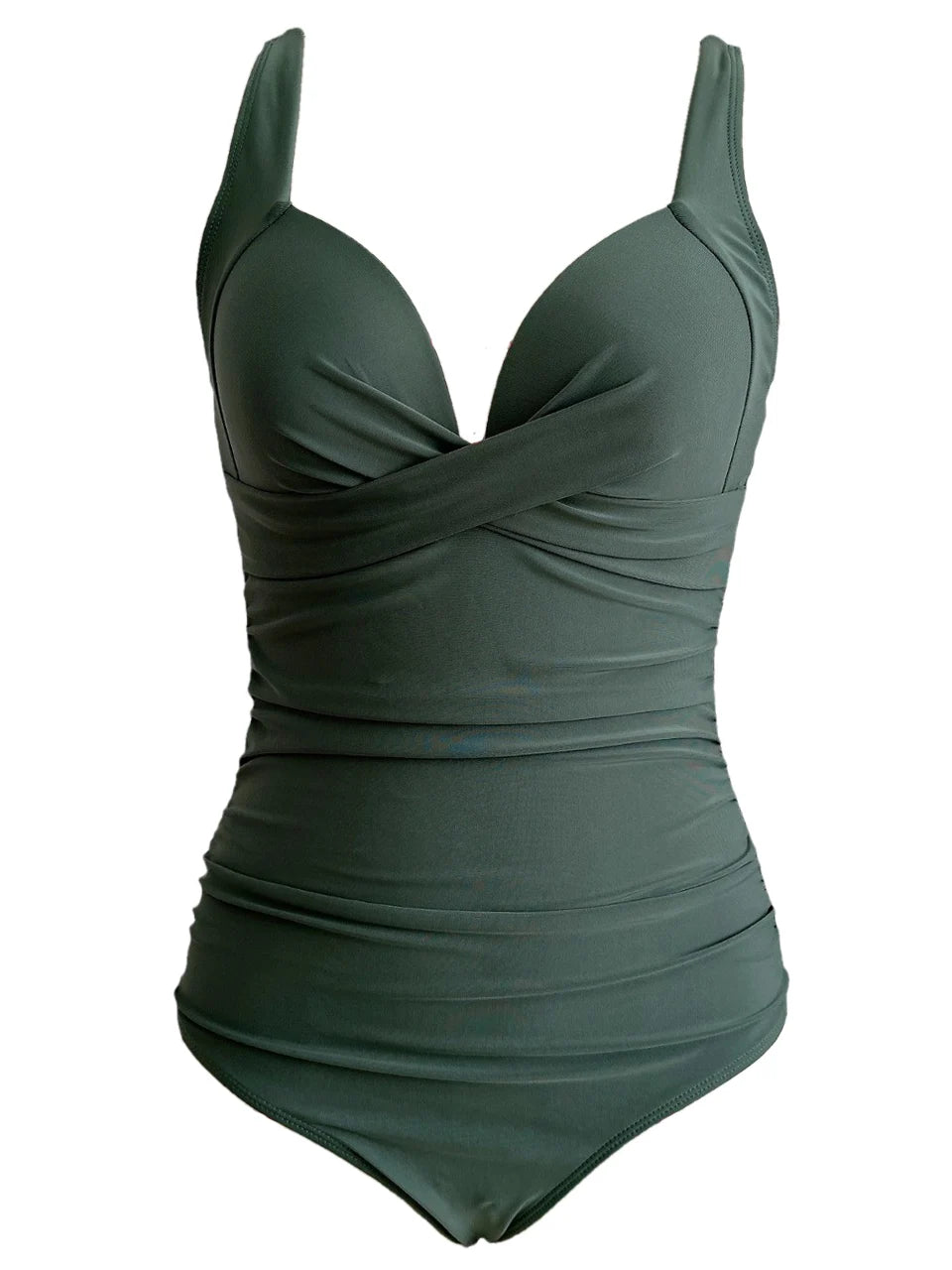 Ruched One-Piece Swimsuit