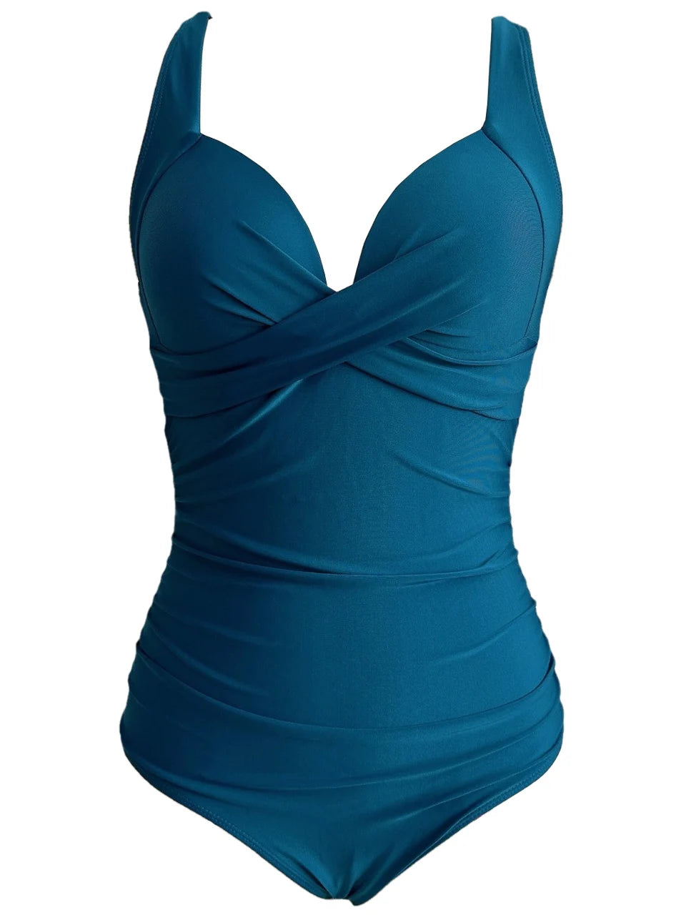 Ruched One-Piece Swimsuit