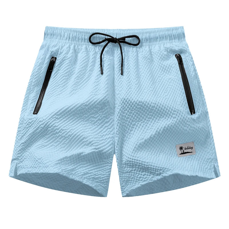Seersucker Beach Shorts
