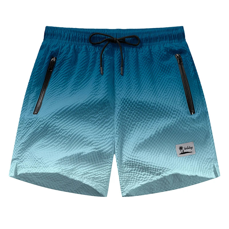 Seersucker Beach Shorts