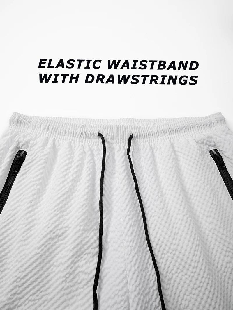 Seersucker Beach Shorts