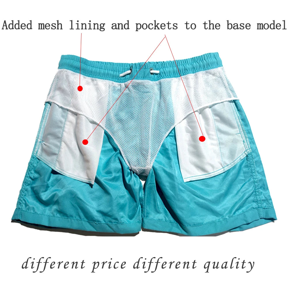 Surf Board Shorts with Drawstring